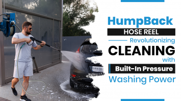 BluBird Industries Unveils the Future of Cleaning: The Revolutionary Humpback Hose Reel with Built-In Pressure Washer